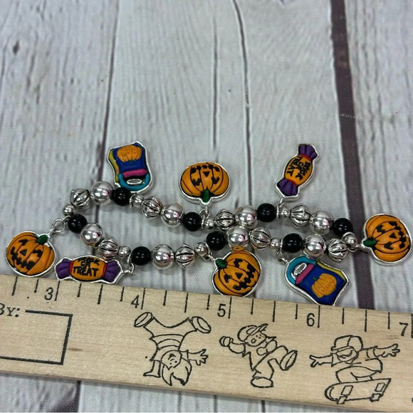 halloween costume jewlery set pumkins - Picture 7 of 8